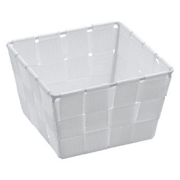 Panier de rangement blanc pour tiroir