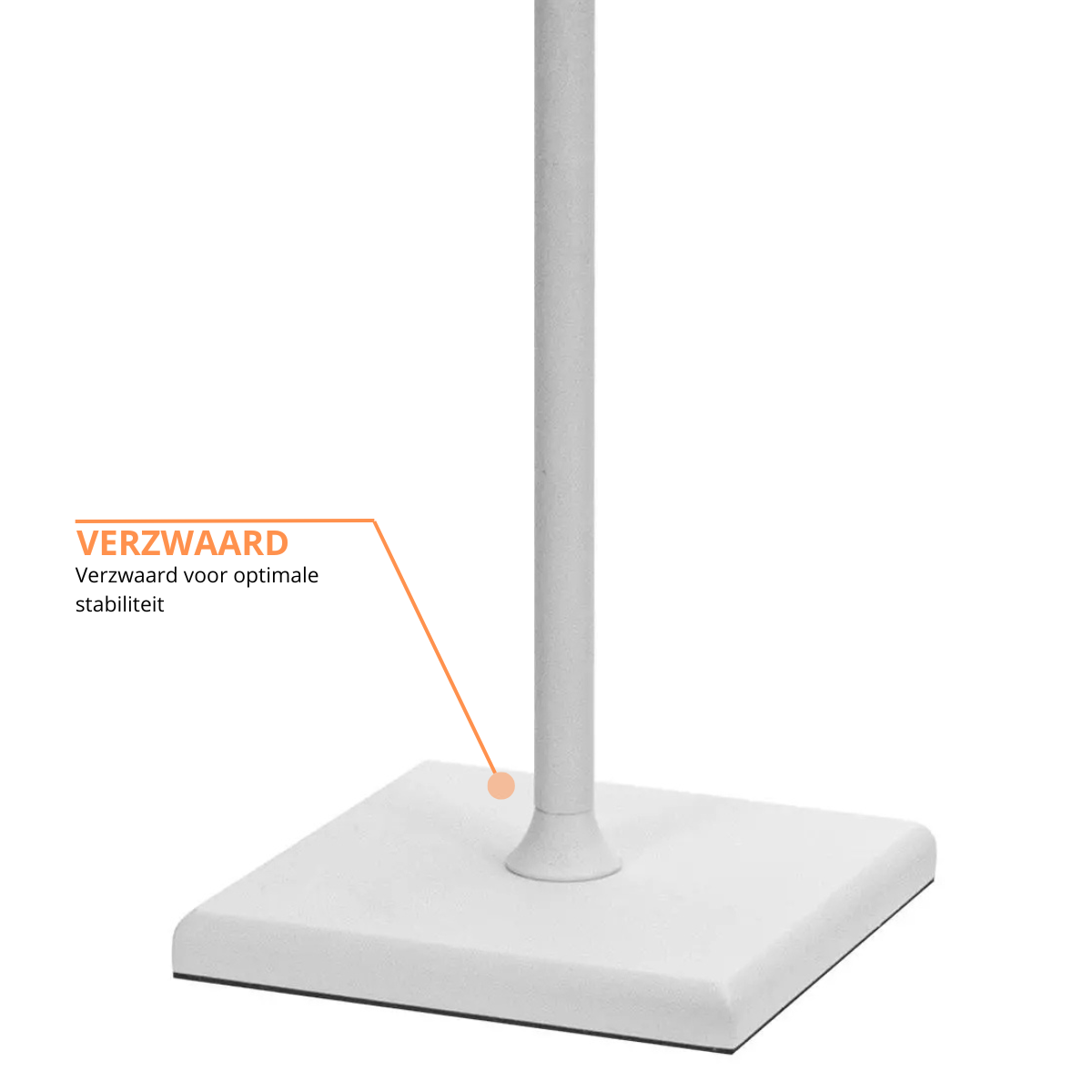 Oplaadbare Tafellamp - Dimbaar - Waterdicht - 38CM - Wit- Dutch Standard