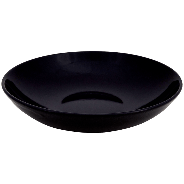 Diep Bord Zwart Ø 21 cm