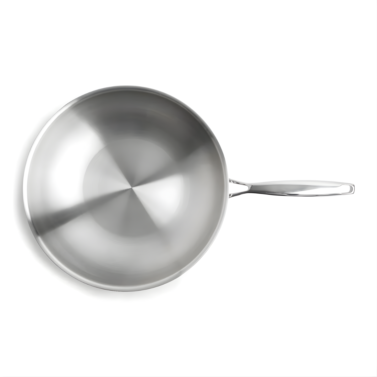 Wokpfanne 28 cm – Edelstahl – PFAS-frei