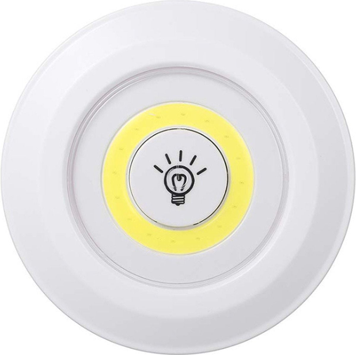 3 Stuks Draadloze ledlamp Kastverlichting Draadloze wandlamp Trapverlichting Draadloze ledspot Dimbaar Batterij