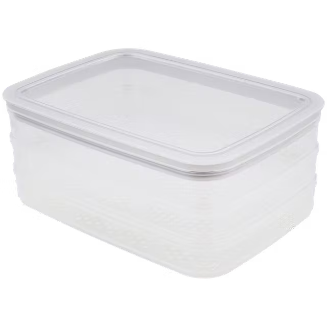 Vershouddoos 0.8L Transparant 3 Stuks