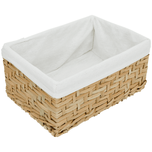 Panier de rangement en osier tressé