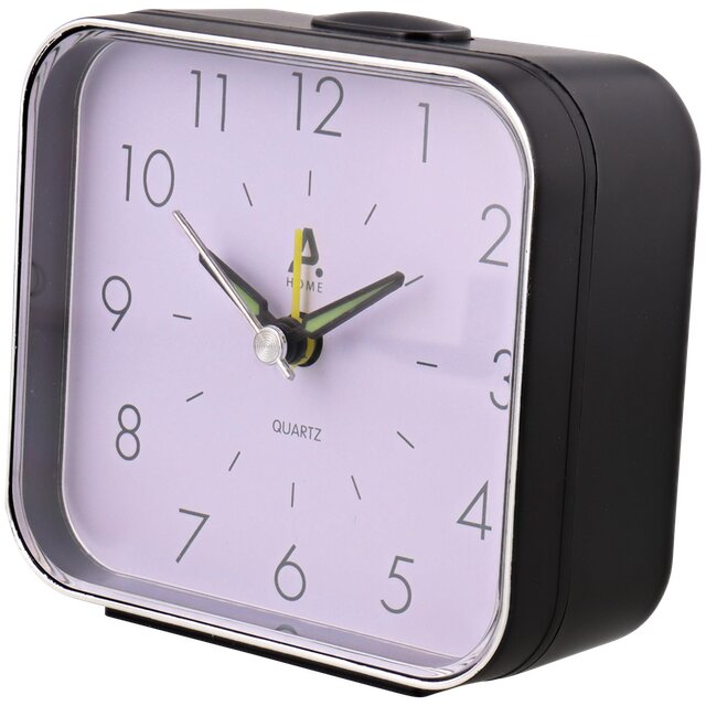 Wecker mit Alarmfunktion, schwarz