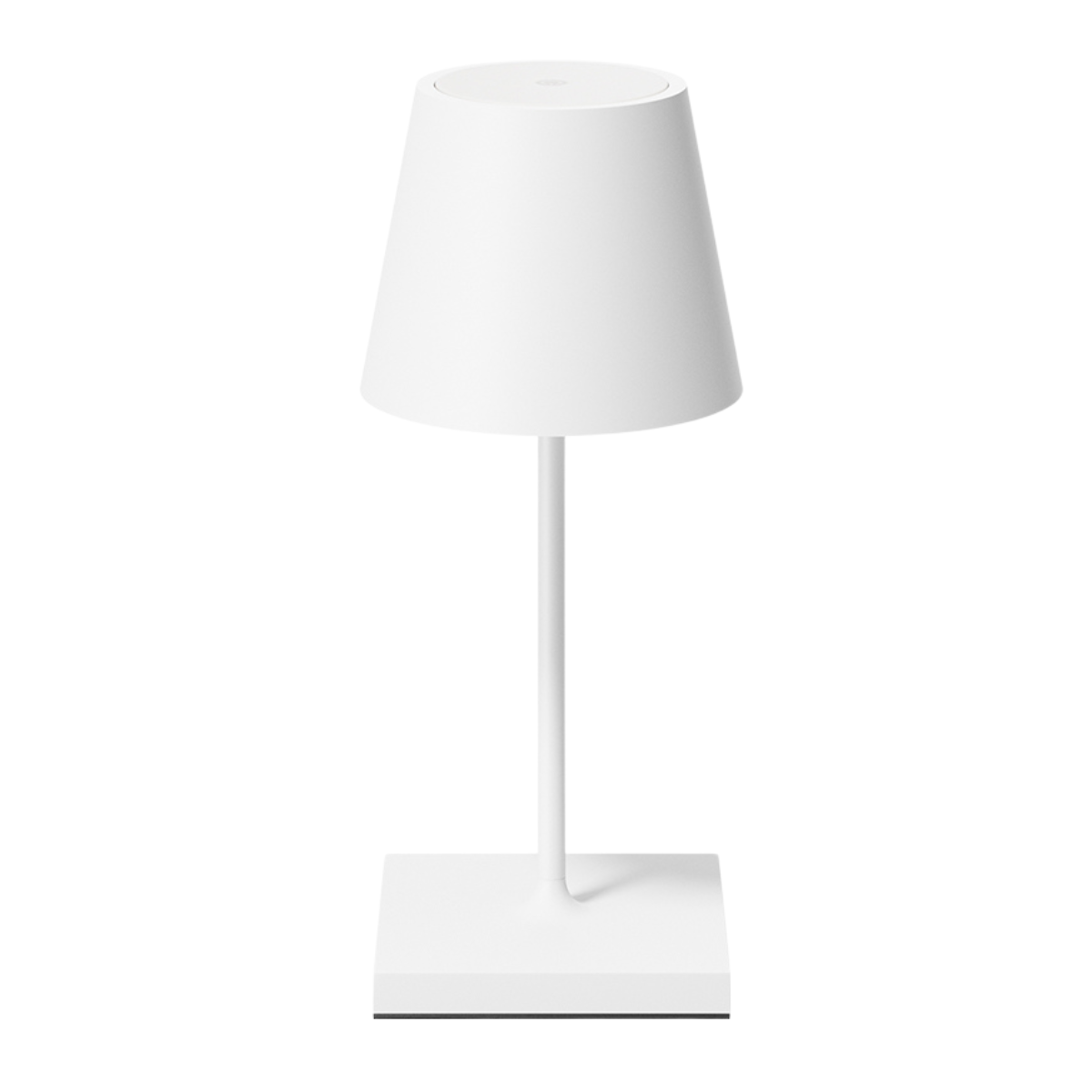 Lampe de table rechargeable - Intensité réglable - Étanche - 26 cm - Blanche - Norme néerlandaise