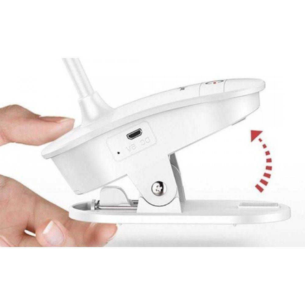 Lampe de bureau LED rechargeable USB à intensité variable sans fil