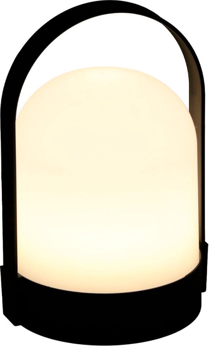 Lampe de table sans fil à piles, intensité variable, blanc chaud 2700K