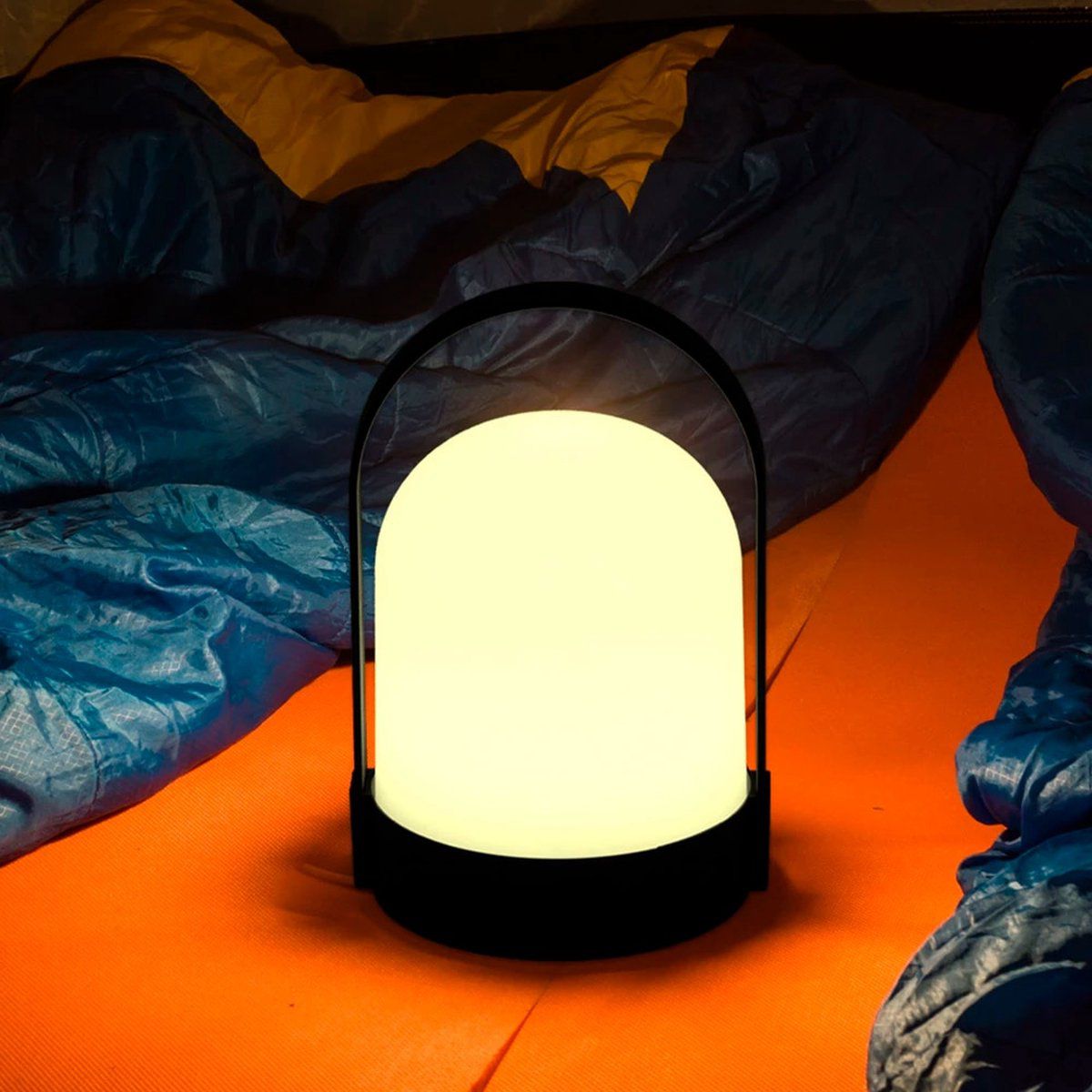 Lampe de table sans fil à piles, intensité variable, blanc chaud 2700K