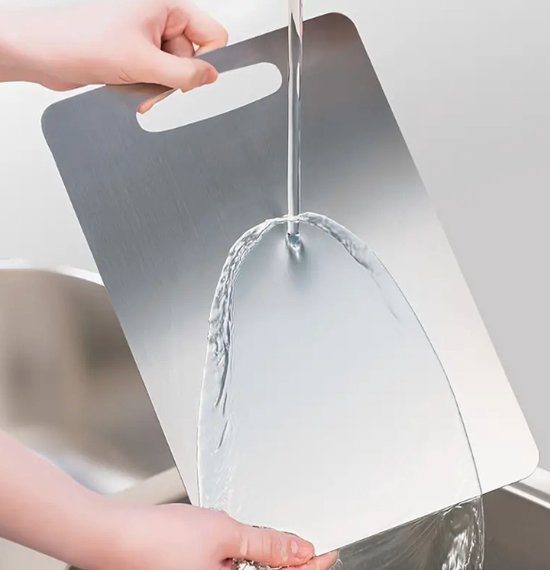 Planche à découper en acier inoxydable