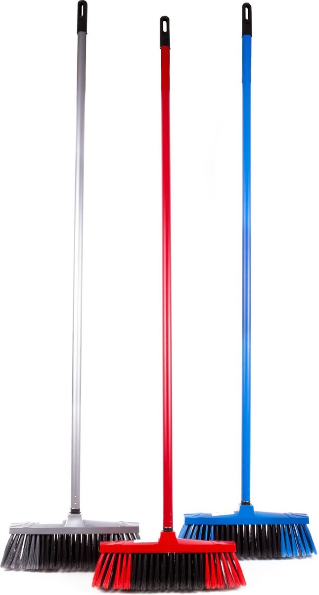 Kamerveger Bezem Zacht met Steel 130 cm