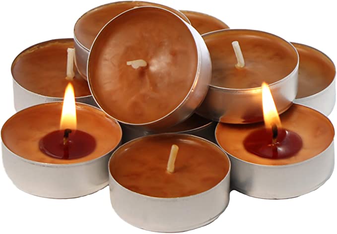 Bougies chauffe-plat parfumées à la cannelle (4 pièces)