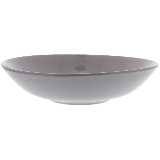 Tiefer Teller Grau Ø 21 cm