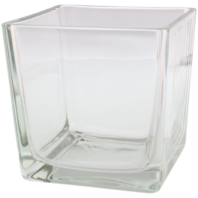 Vase carré 14 x 14 cm