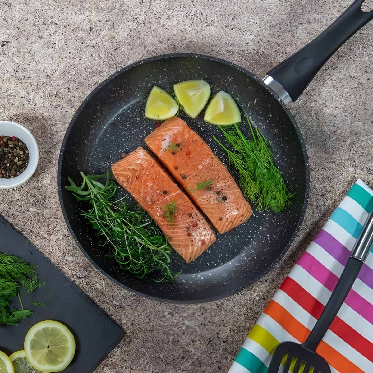 Bratpfanne 24 cm – Antihaftbeschichtung – PFAS-frei