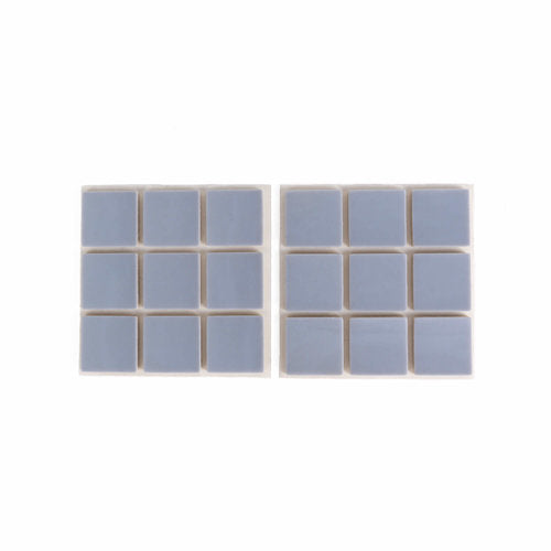 Feutre en caoutchouc anti-rayures 18 pièces (25 x 25 mm)