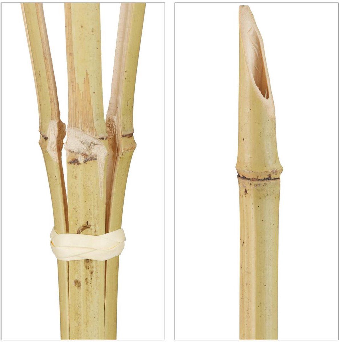 Bamboe tuinfakkels set 10 stuks 120cm