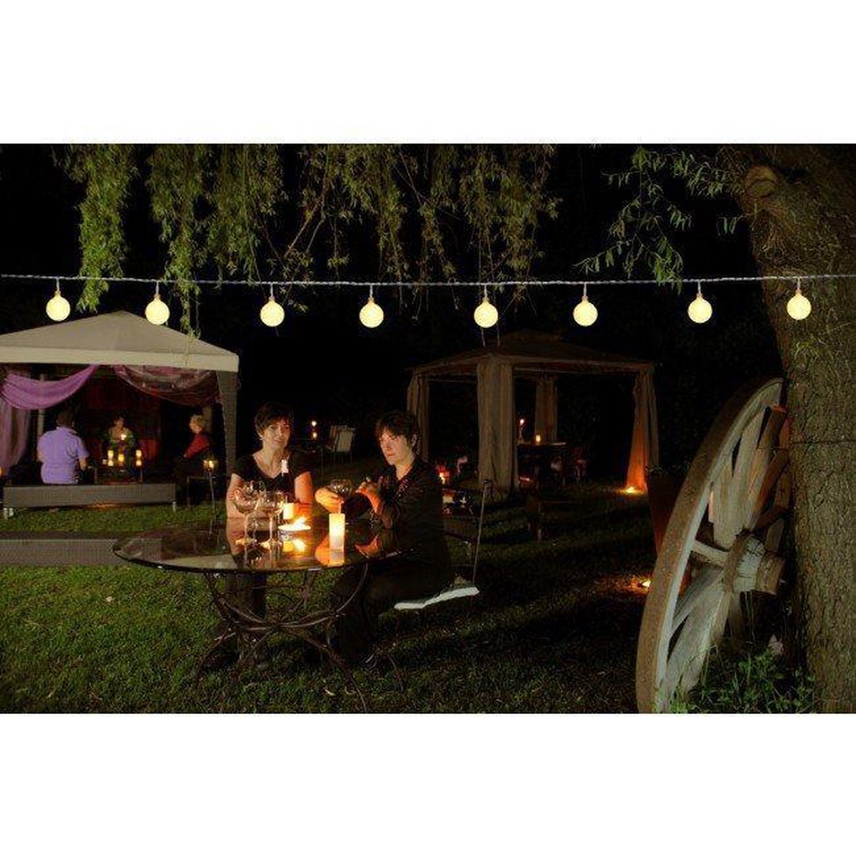 Guirlande lumineuse 3M mate avec 30 lampes LED et piles
