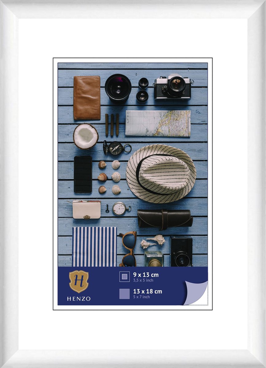 Bilderrahmen Weiß 13 x 18 cm