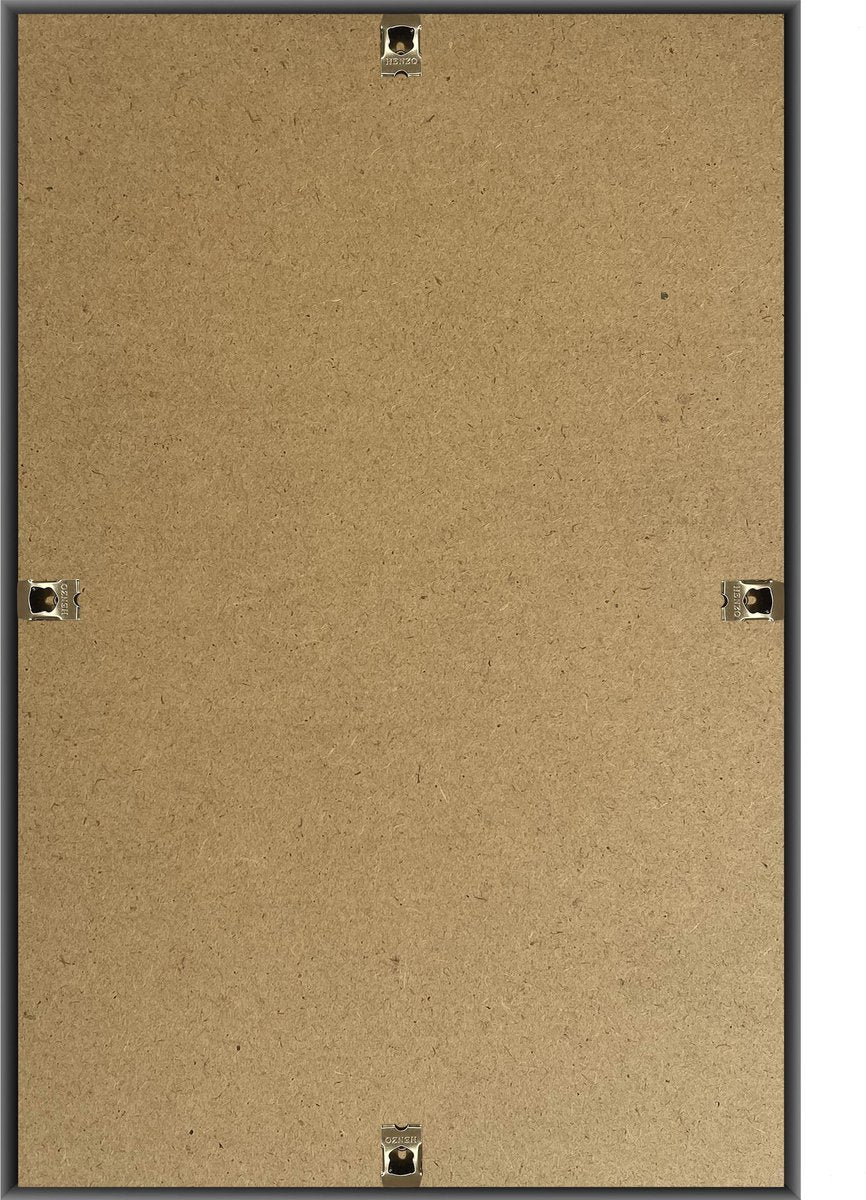 Schwarzer Bilderrahmen, 21 x 30 cm