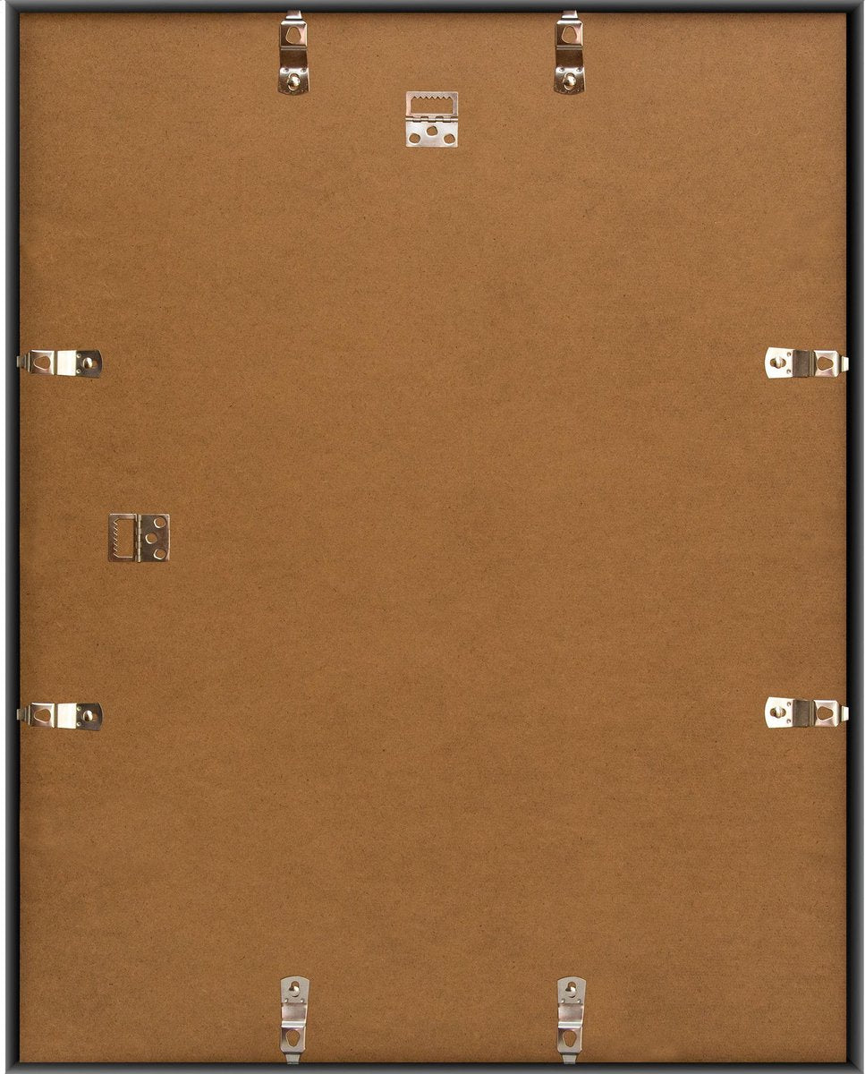 Schwarzer Bilderrahmen, 40 x 50 cm