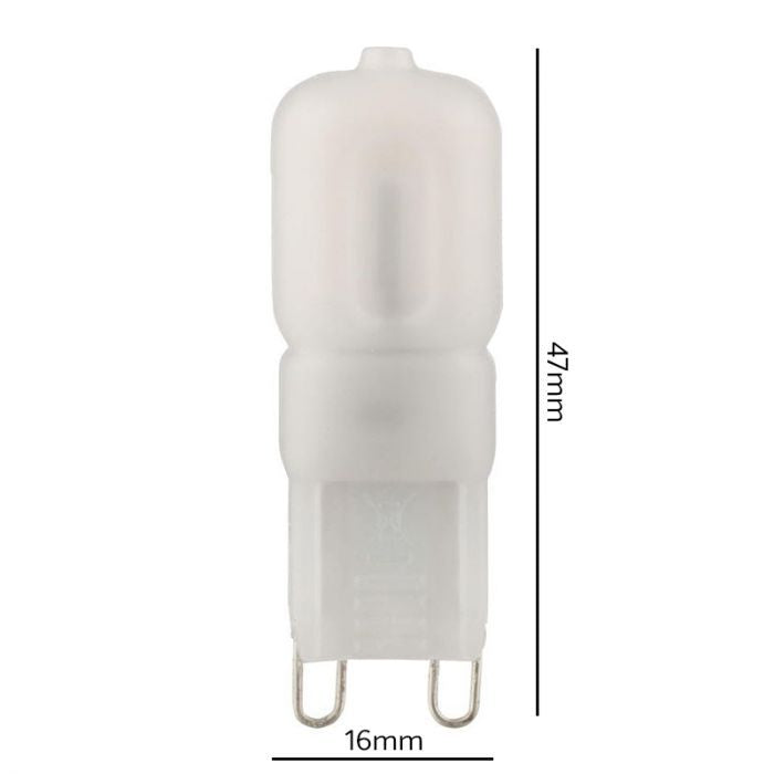 LED-Lampe SMD G9 3W 2200k
