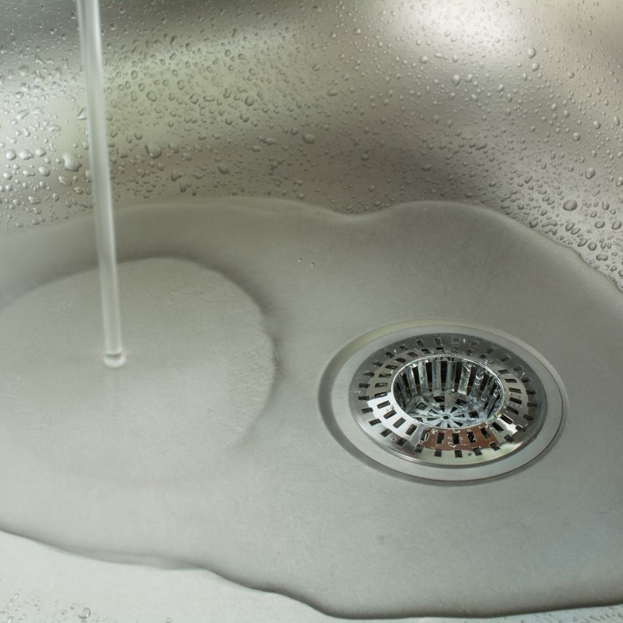 Gootsteen zeef RVS Afvoer 7 cm