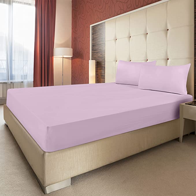 Hoeslaken Roze 140 x 200 cm