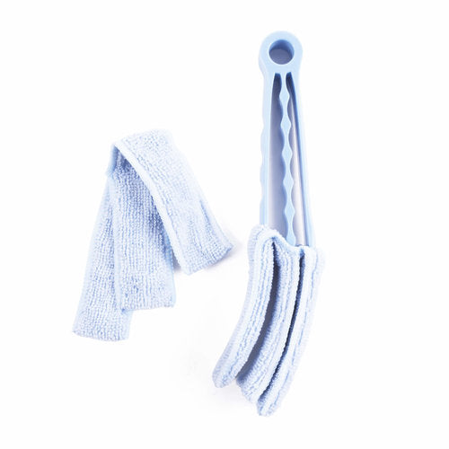 Nettoyant pour stores - Nettoyage - Bleu clair - 23 x 5 x 3 cm