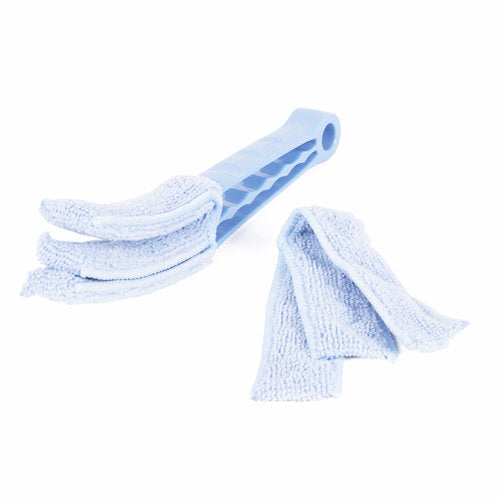 Nettoyant pour stores - Nettoyage - Bleu clair - 23 x 5 x 3 cm
