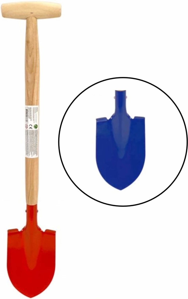 Kinder-Schaufelsortiment Blau Rot