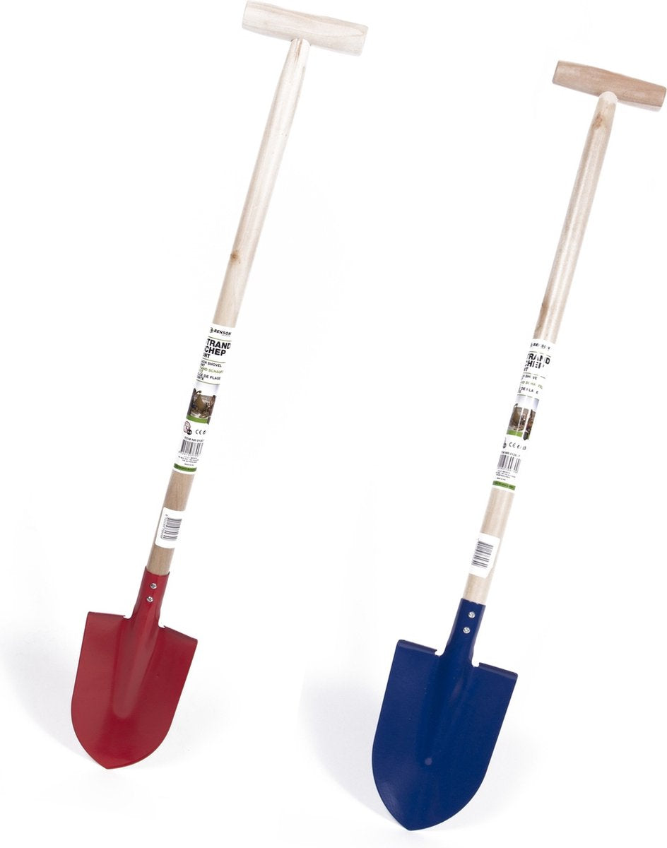 Kinder-Schaufelsortiment Blau Rot