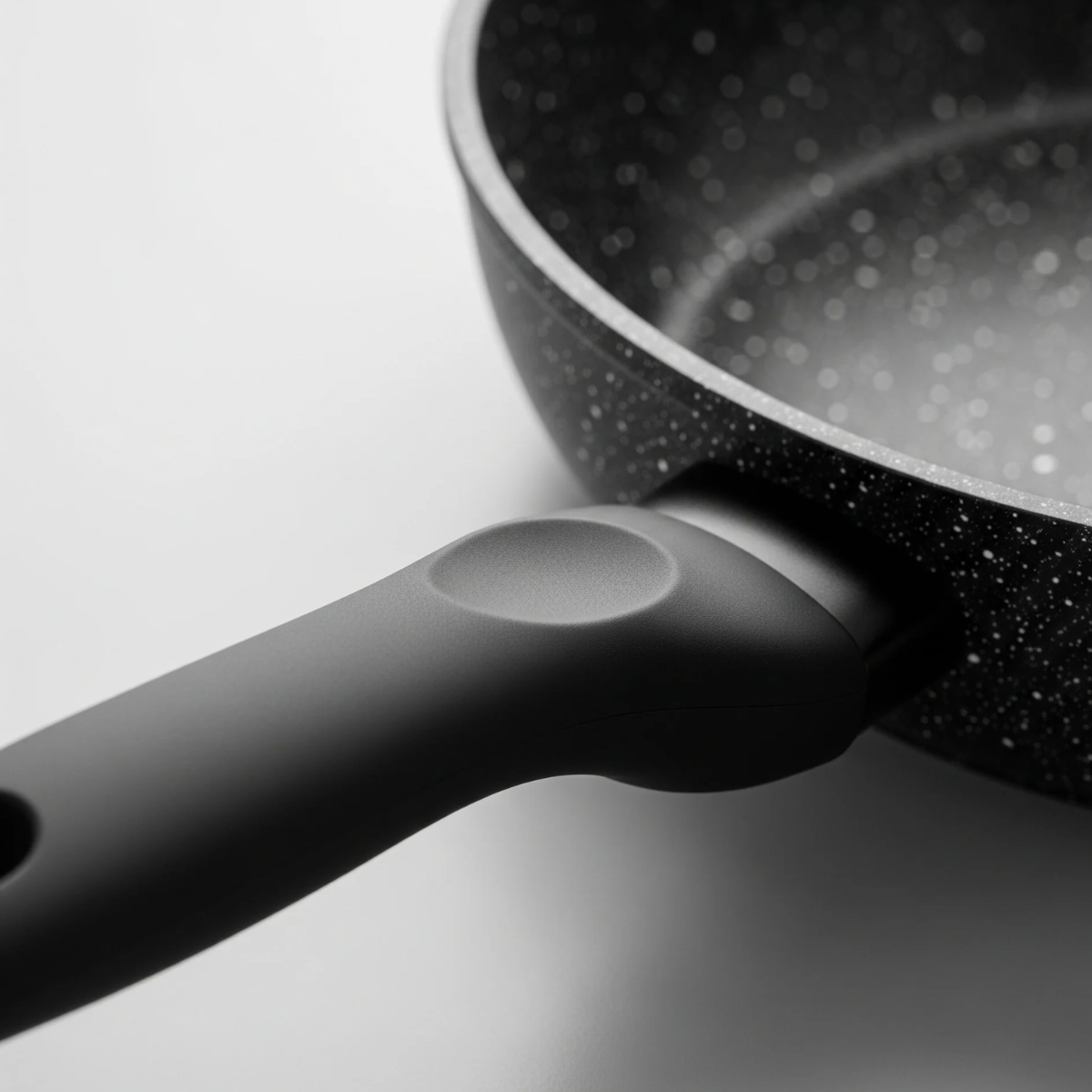 Wok en Koekenpannenset 2-delig 28cm - Antiaanbak - PFAS vrij - Zwart
