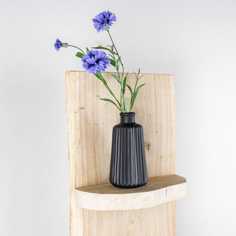 Branche de bleuet artificielle bleue 65 cm