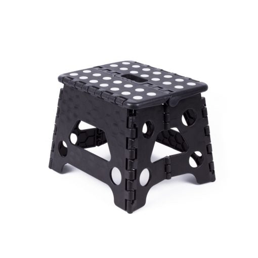 Opvouwbare Kruk Zwart/Wit 80 kg