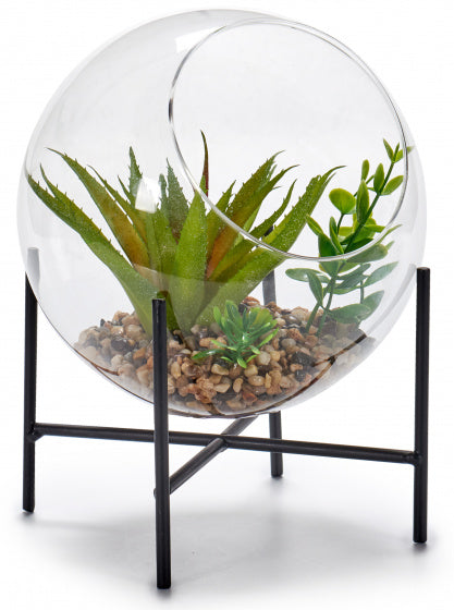 Plante artificielle en vase 18 cm