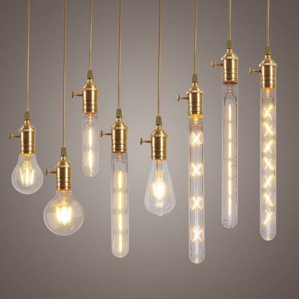 LED Lamp 4W G125 Helder Filament E27 Dimbaar 2200K