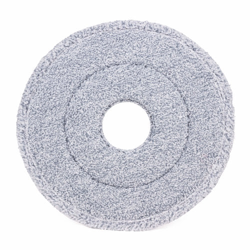 Lingette de balai à franges amovible - Microfibre - Rotation à 360°