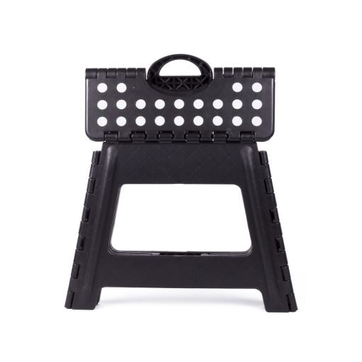 Klapphocker Schwarz/Weiß 150 kg