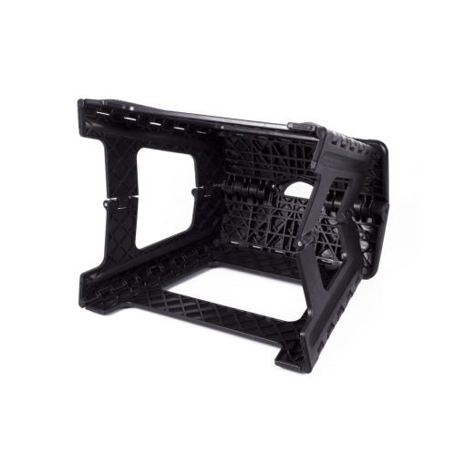 Klapphocker Schwarz/Weiß 150 kg