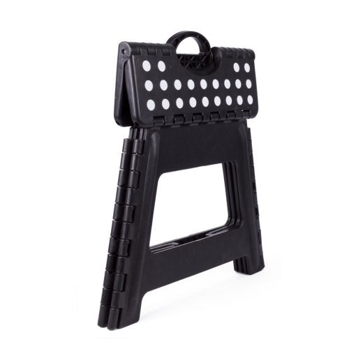 Klapphocker Schwarz/Weiß 150 kg