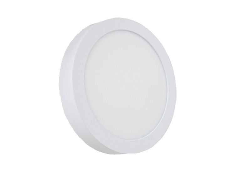 Plafonnier LED rond blanc 1200 lumens 3500k Ø22cm
