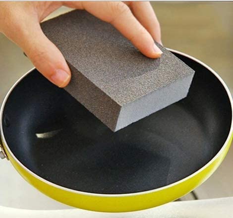 Scheuerschwamm, grob, braun, 3 Stück