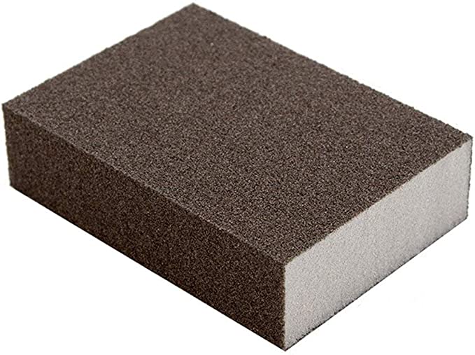 Scheuerschwamm, grob, braun, 3 Stück