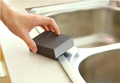 Scheuerschwamm, grob, braun, 3 Stück