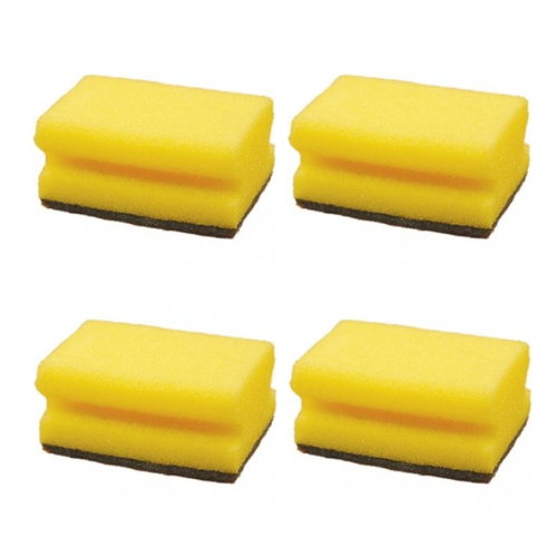 Schuurspons Jumbo - Grip - 4 stuks