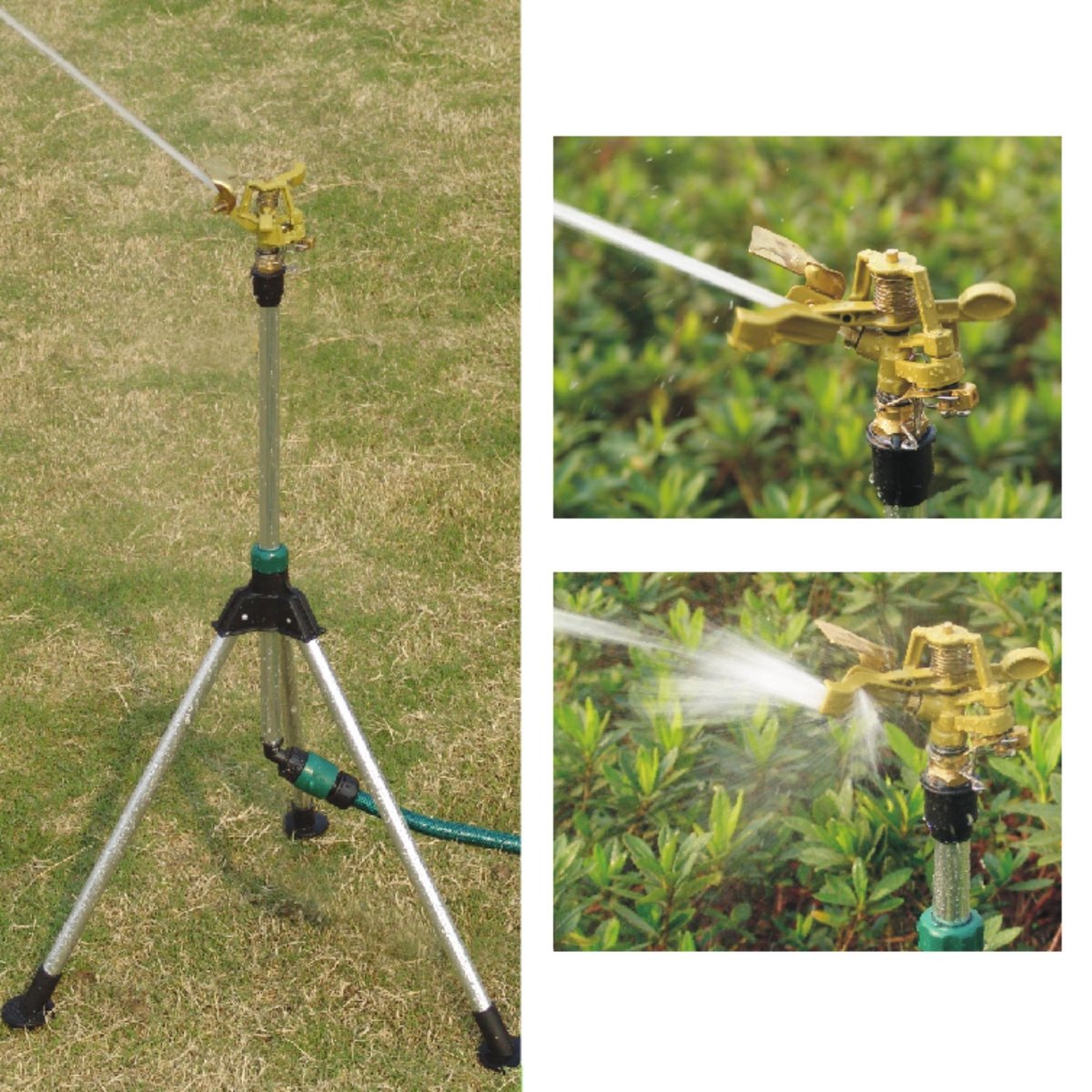 Arroseur sectoriel sur trépied 30-360° - durable - 36 m²