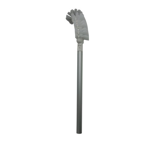 Brosse de toilette en aluminium flexible