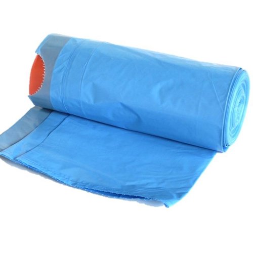 Vuilniszak 60L Met Trekband Afvalzakken Blauw