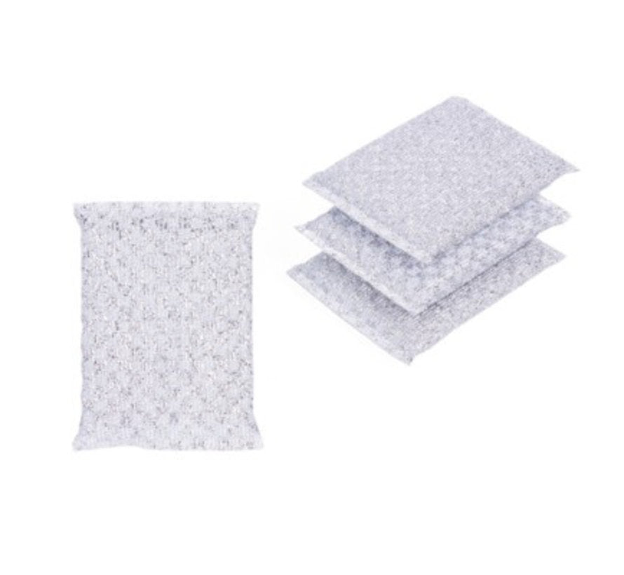 Grauer Scheuerschwamm, 4 Stück