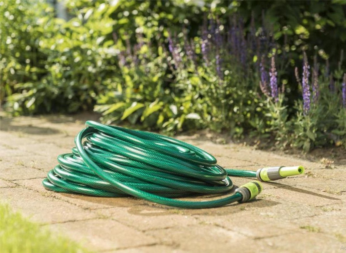 Tuinslang set Met Connector bewatering 7 In 1 Set 20M Tuinslang Zomerslang Verstelbare Sproeier